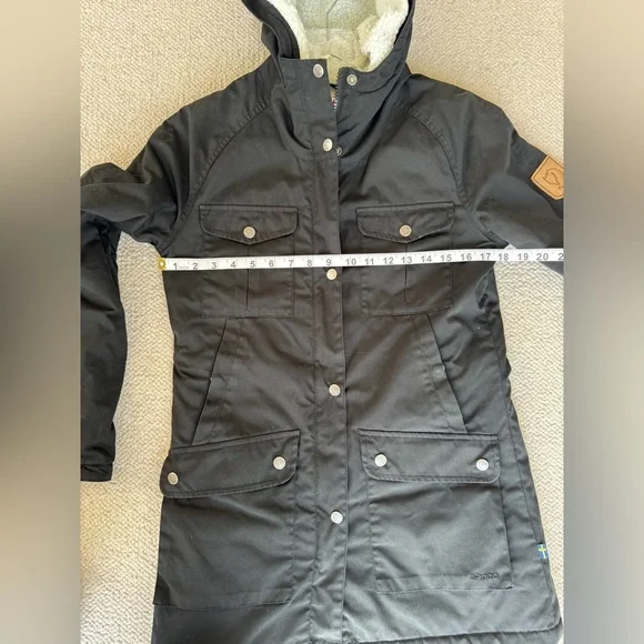 Fjallraven Greenland Winter Parka Women’s Size XXS Black - Picture 5 of 15
